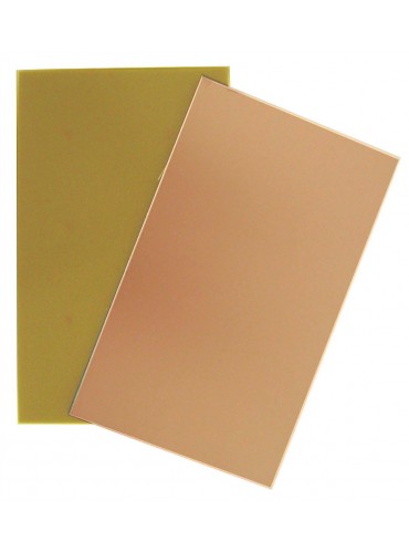 Placa de fenolite virgem 20x15 CM
